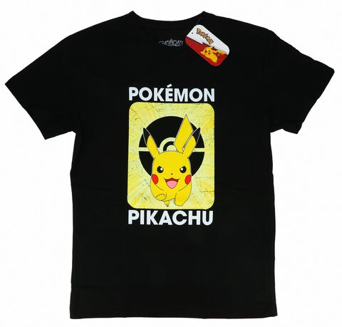 T-shirt - Pokemon - Noir - Taille Xl